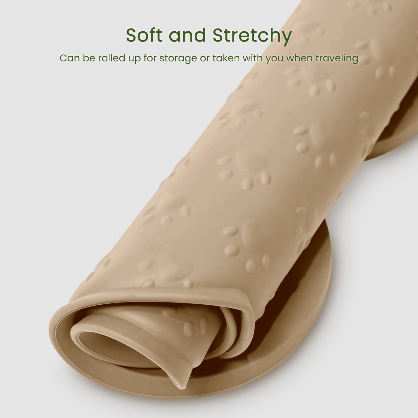 PWTAA dog food mat versatile feeder pad for meals and snacks