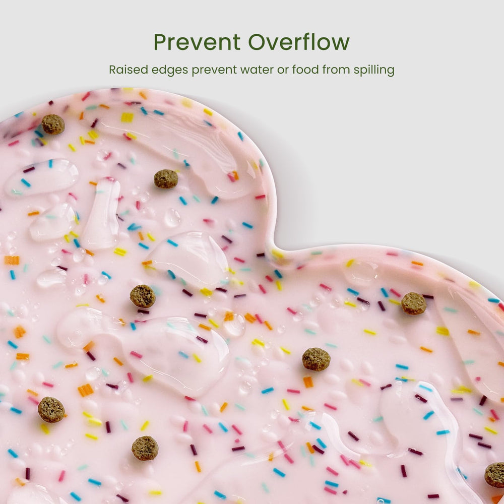 PWTAA feeder mat travel-friendly for quick packing