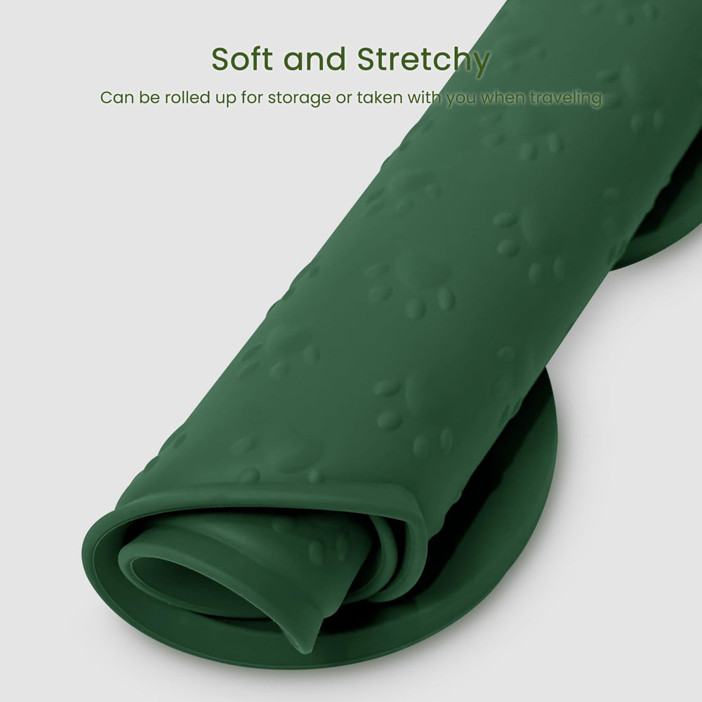 PWTAA multi-use placemat adapts to living room or kitchen feeding