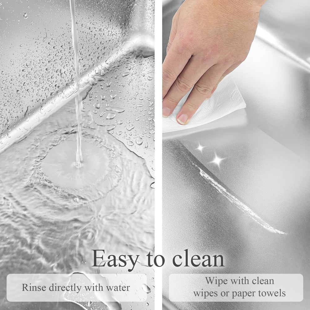 PWTAA large-space stainless bin suits medium cats and small rabbits