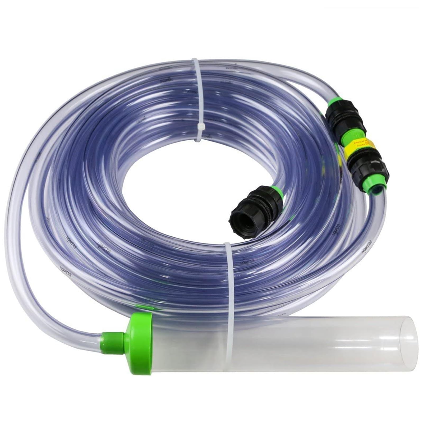 Python No Spill attaches to a faucet for mess-free water changes.