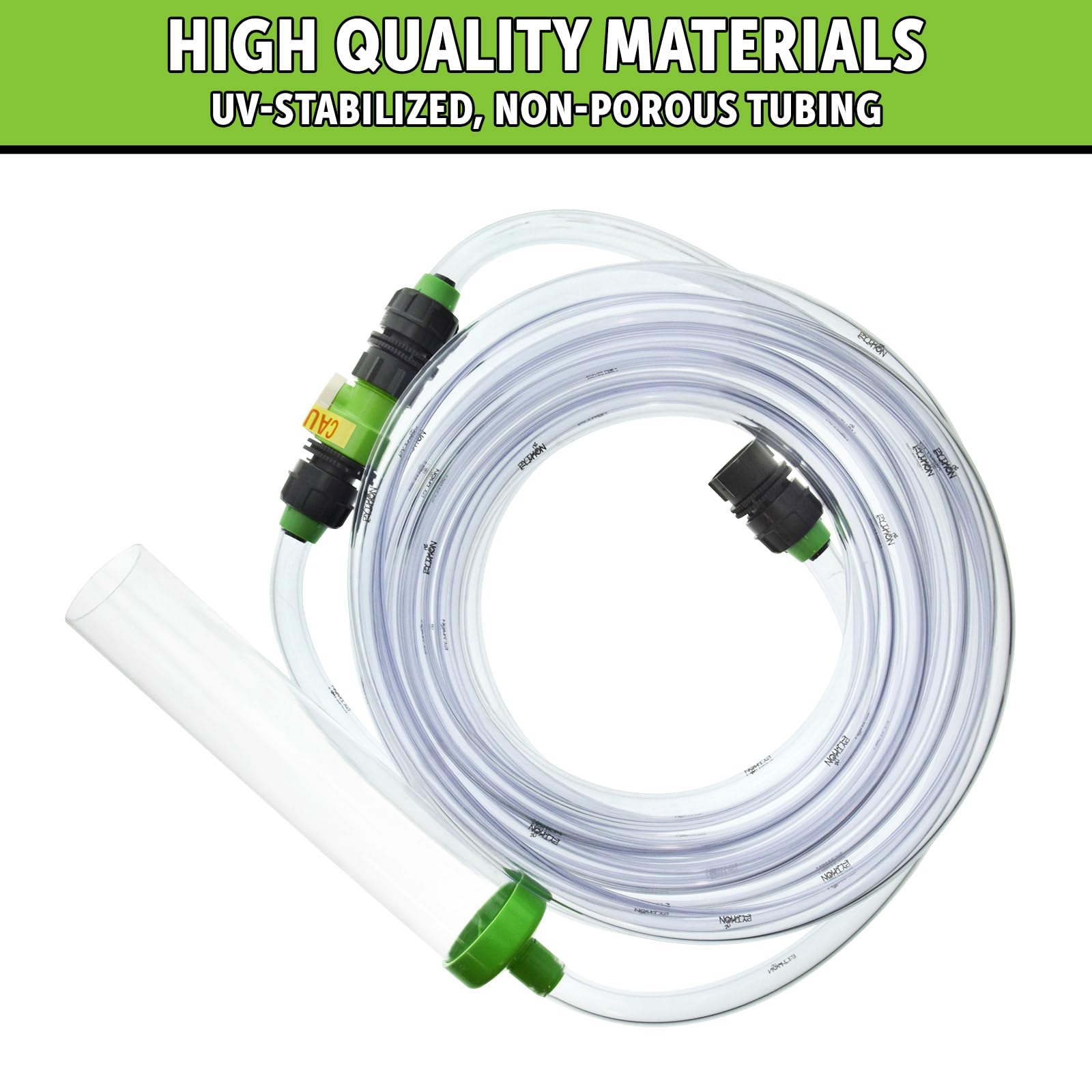Python No Spill extension tube 30in allows long reach maintenance