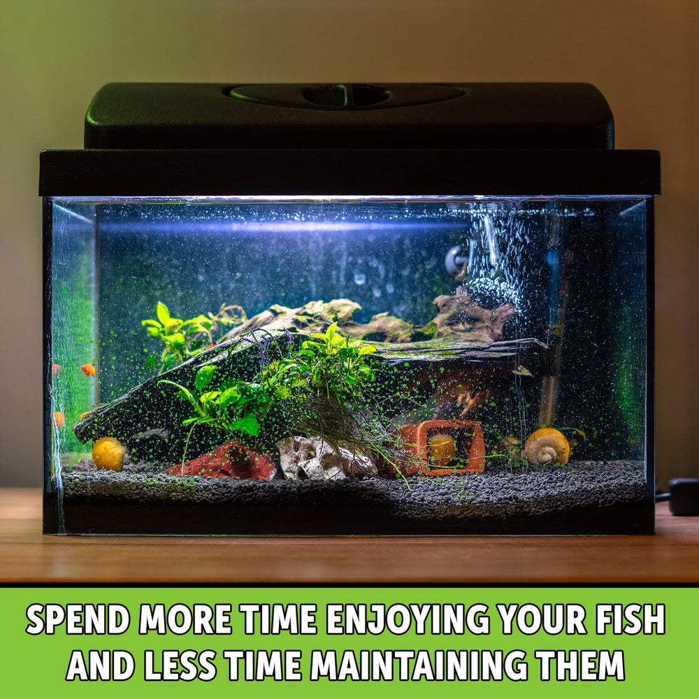 Python water-change-compatibility design suits freshwater and saltwater aquariums.