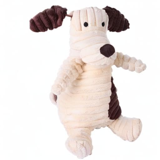 Q.Y.HOME squeaky plush dog toy safety and care with supervision