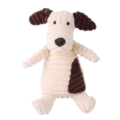 Q.Y.HOME squeaky plush dog toy squeak closeup for engaging playtime bonding