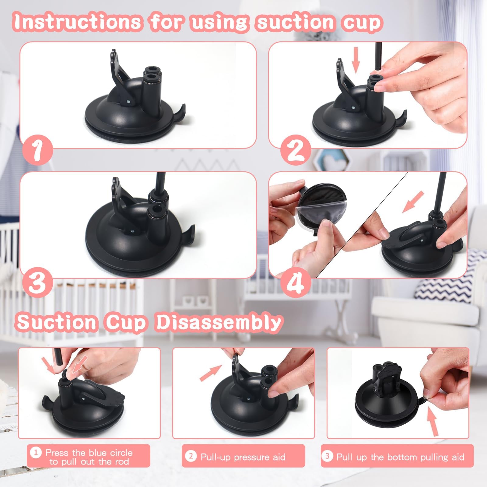 QAWRZZPR 4-in-1 cat toy adhesive pads deliver secure mounting on tiles or glass