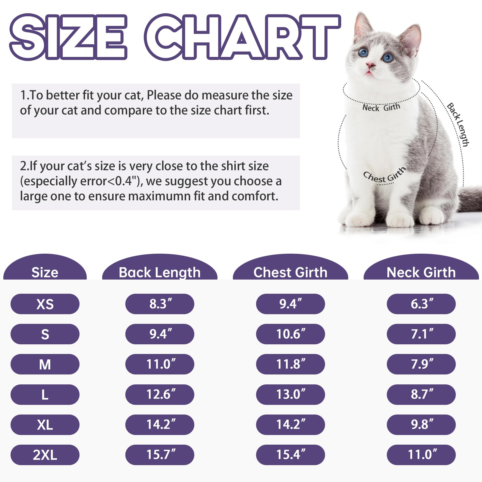 QBLEEV cat pajamas snug fit design for comfort and security.