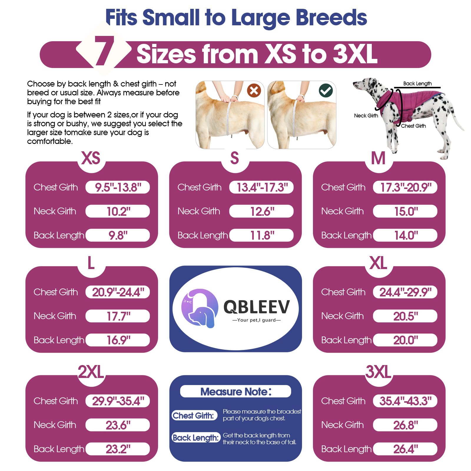 QBLEEV leash hole enables safe attachment to collars or harnesses