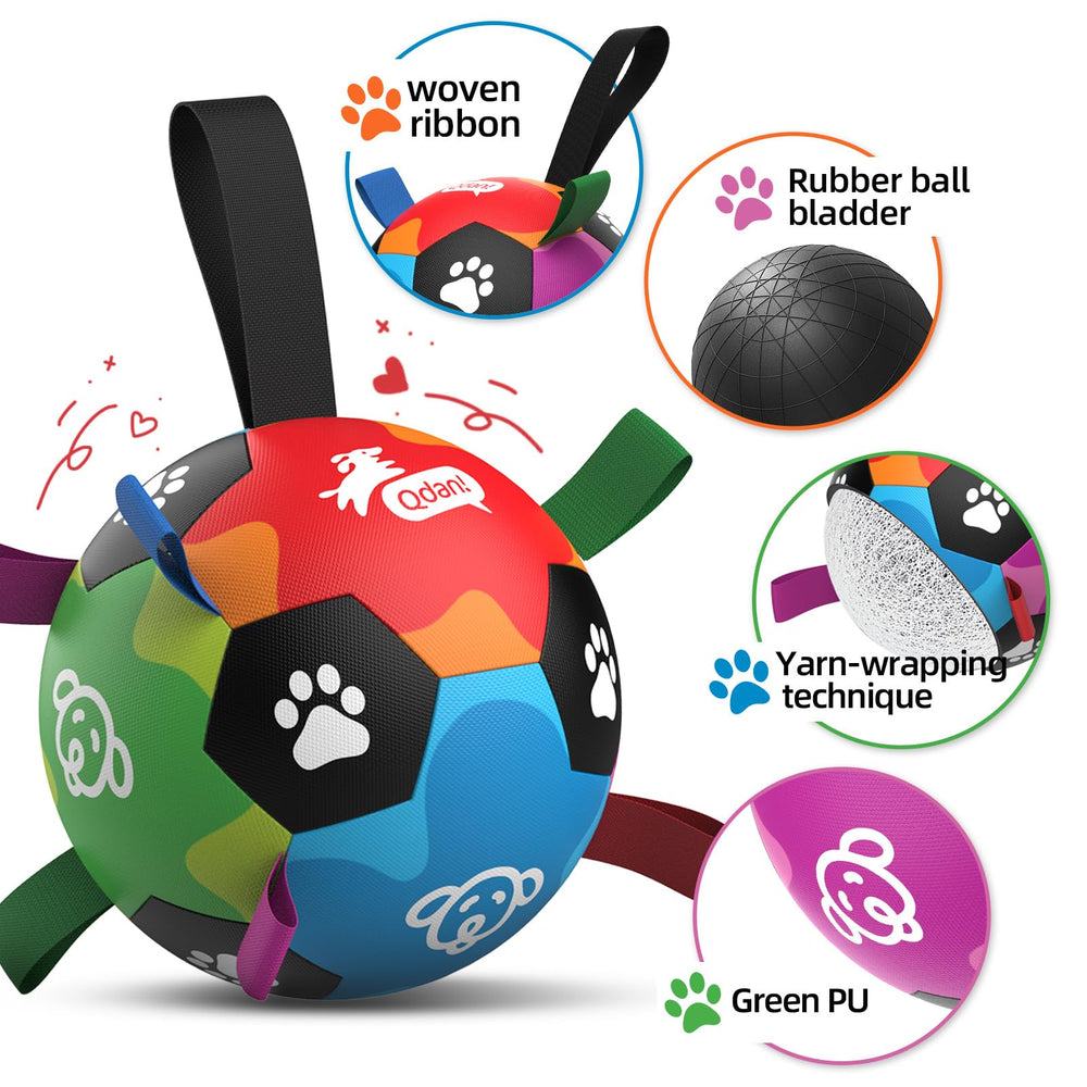 QDAN ball folds compactly for travel and storage