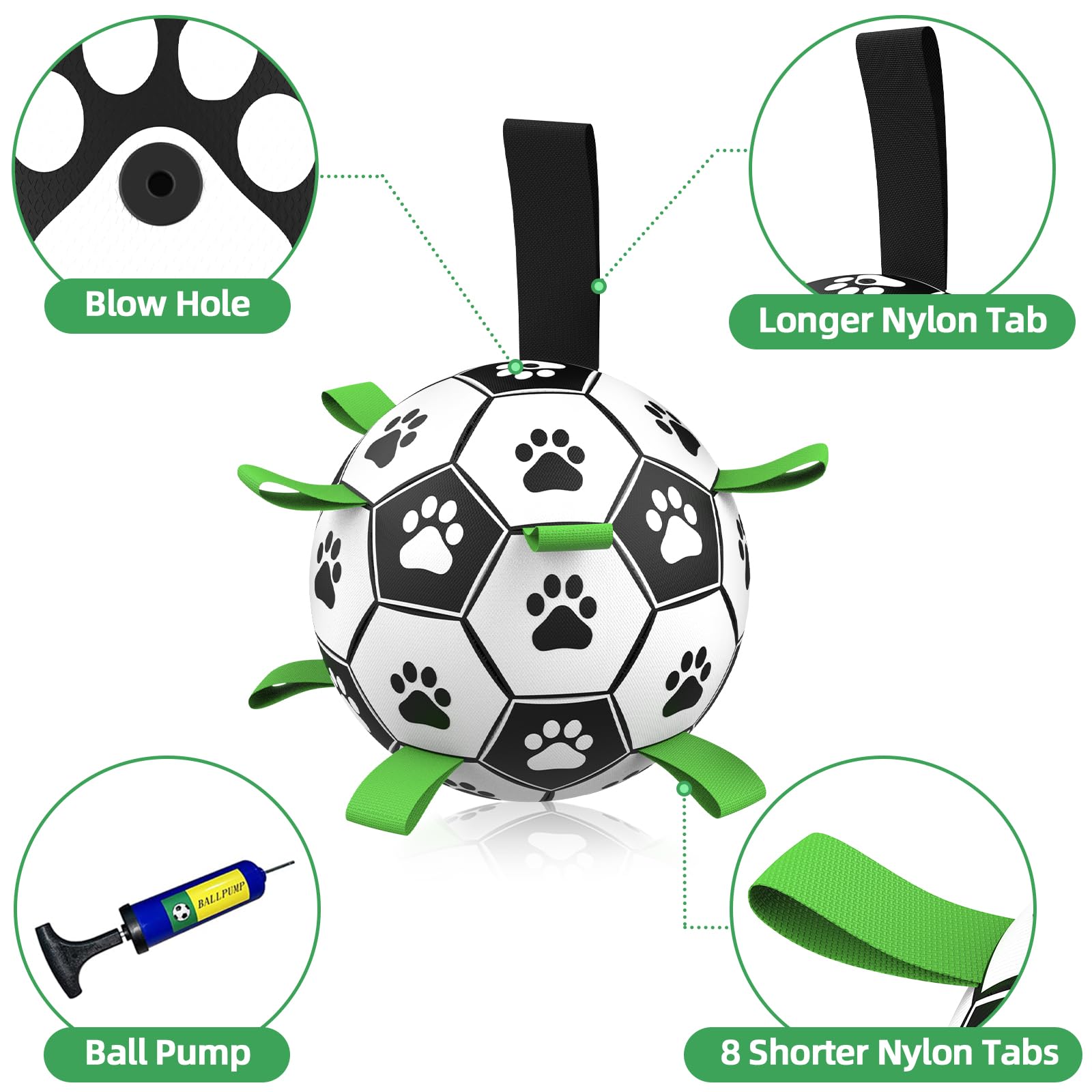 QDAN interactive ball helps relieve boredom and promote activity.
