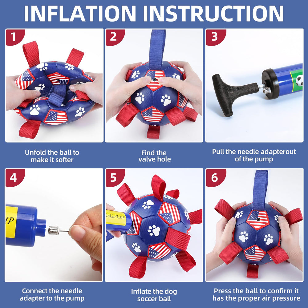 QDAN dog ball easy-cleaning with durable surface for playtime care.