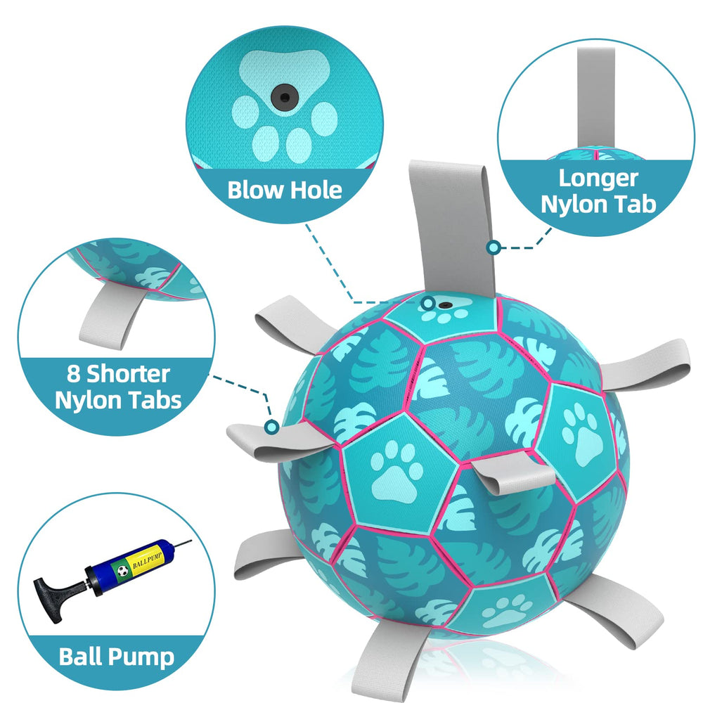 QDAN ball floating on water illustrates buoyant design.