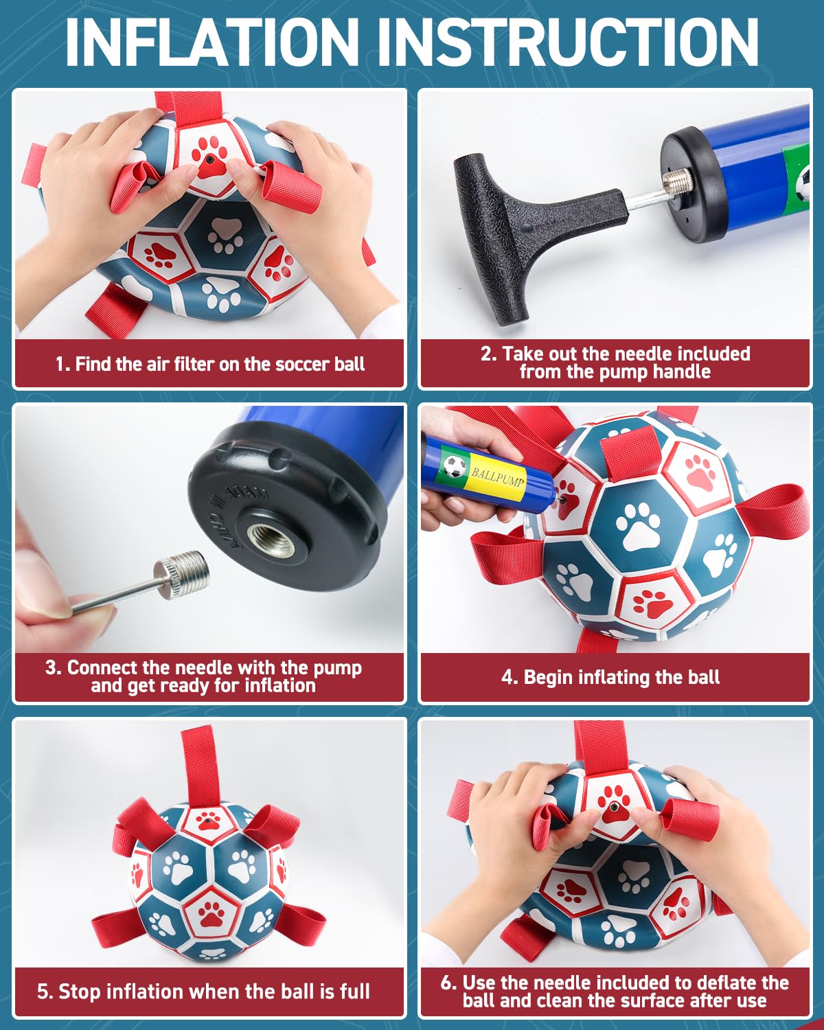 QDAN interactive dog ball as a thoughtful birthday gift for dogs