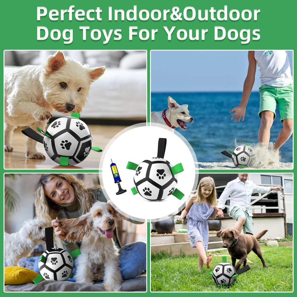 QDAN easy-clean dog ball for quick after-play cleanup.