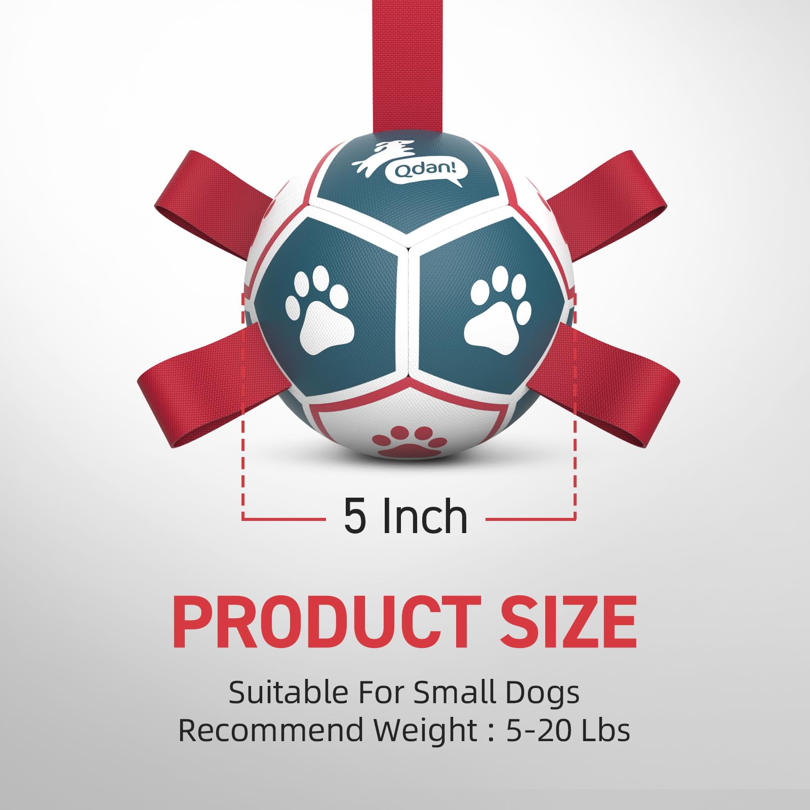 QDAN water-friendly ball floats and resists water absorption in pool play.