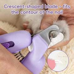 QDCYP ergonomic banana-handle clippers provide comfortable, non-slip grip