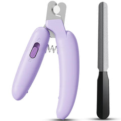 QDCYP dog nail clippers safety lock keeps blades secured when not in use
