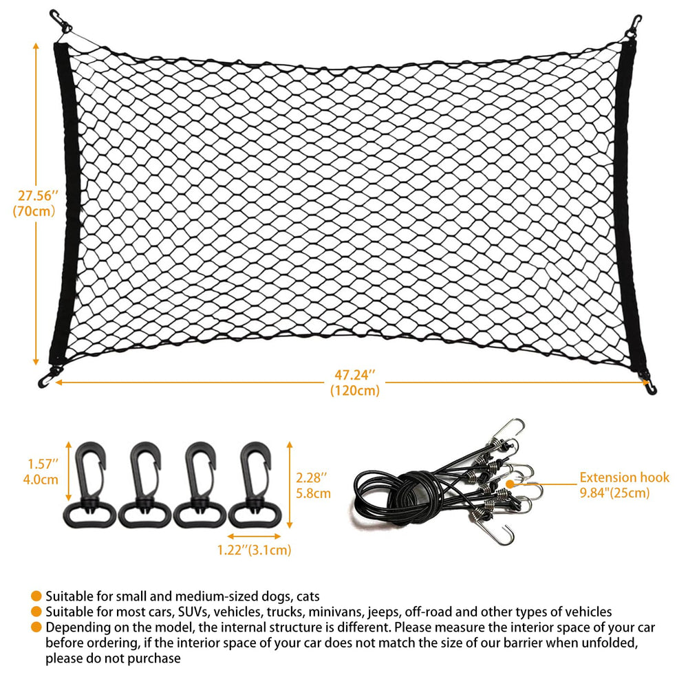 Q-DDOIT dog barrier durable buckles highlight sturdy straps for reliable fit.