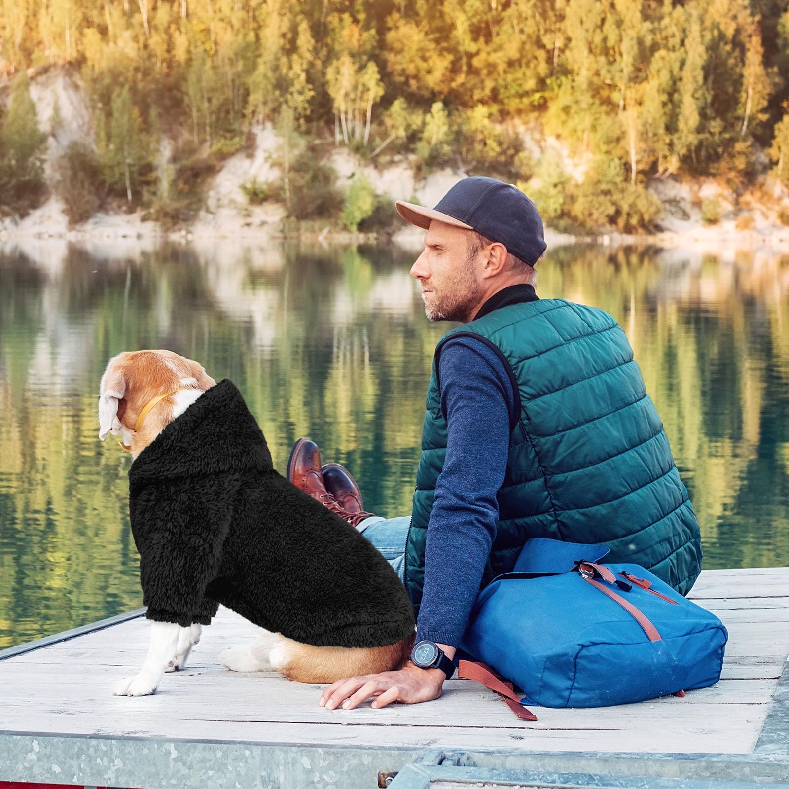 QDYU hoodie machine-washable tag highlights easy-care convenience and durability.
