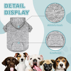 QDYU dog sweater size chart helps you find the best fit for comfort