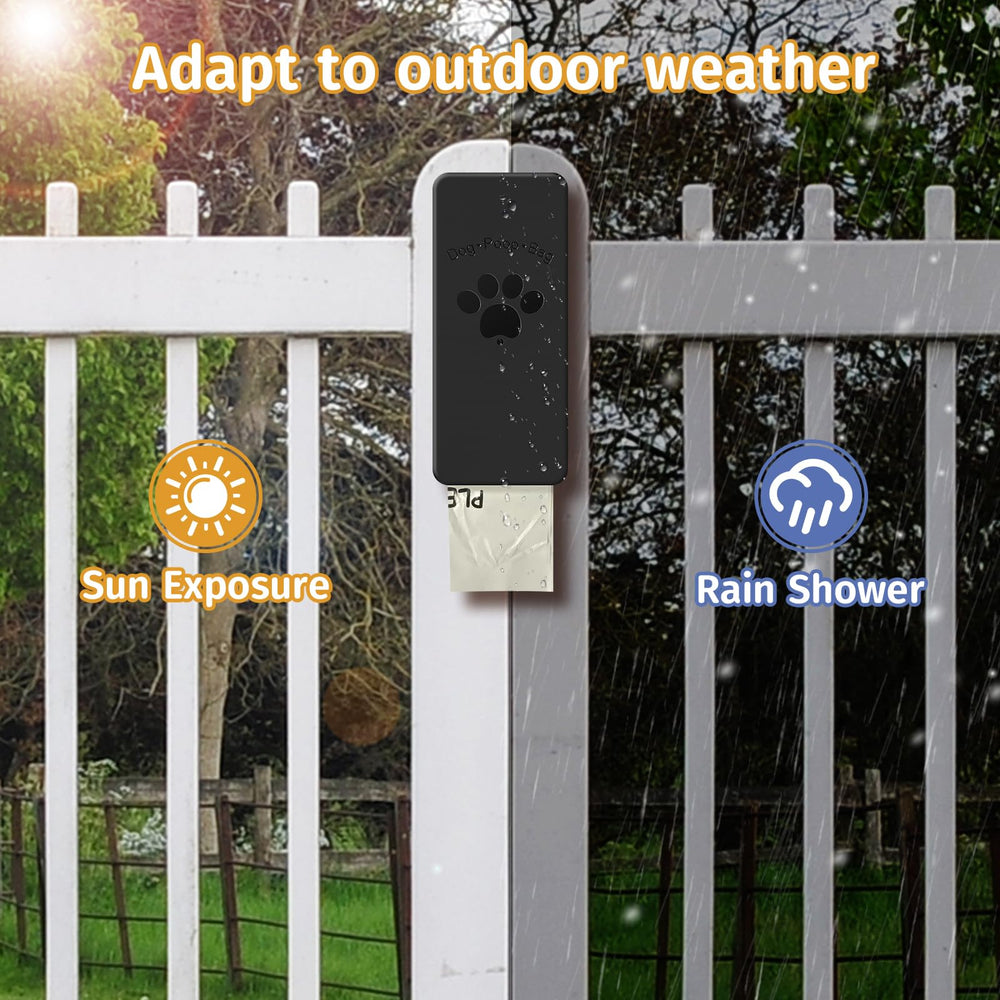 qeerable-dog-poop-bag-dispenser wall-mount screws included
