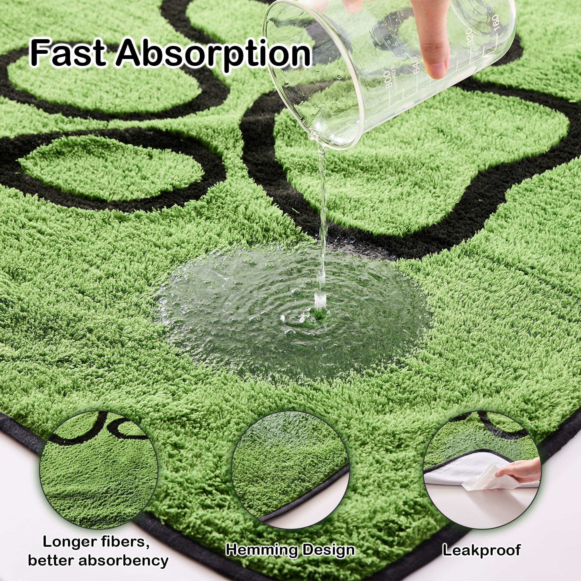 Qeils pad is machine washable for repeated use