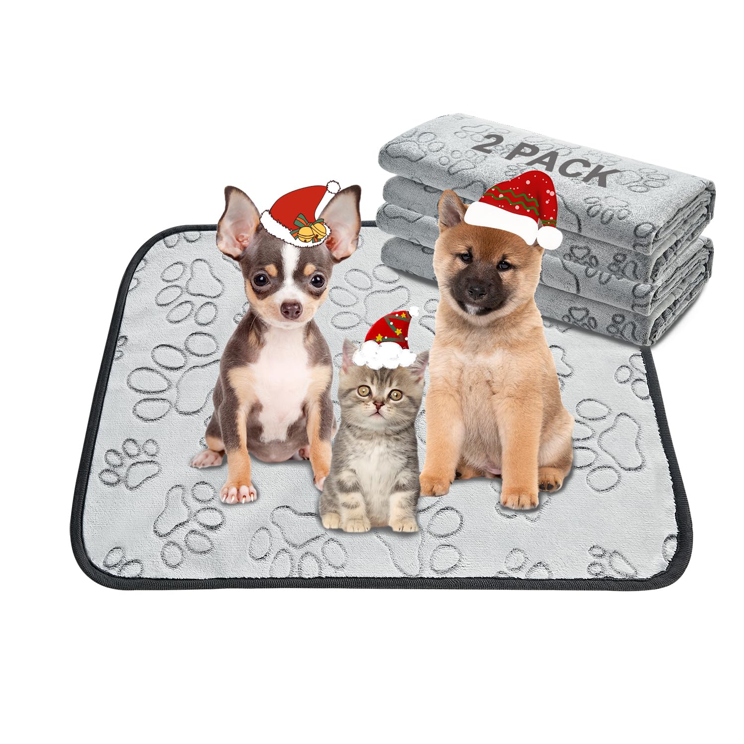 Qeils puppy pads absorption closeup demonstrates rapid liquid capture to protect floors.