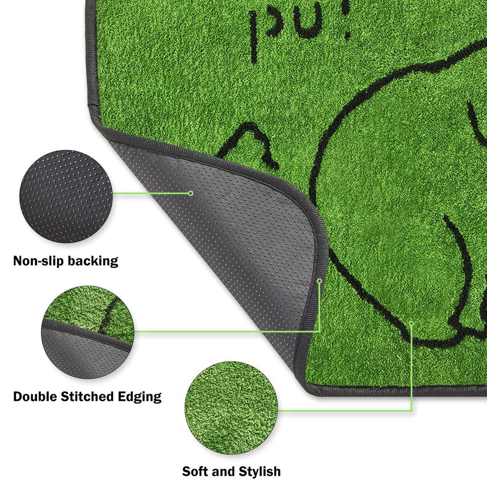 Qeils puppy pads non-slip-back keep pads secure on slick floors.