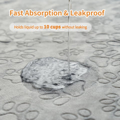 Qeils puppy pads washable durability highlights long-term savings and reuse.