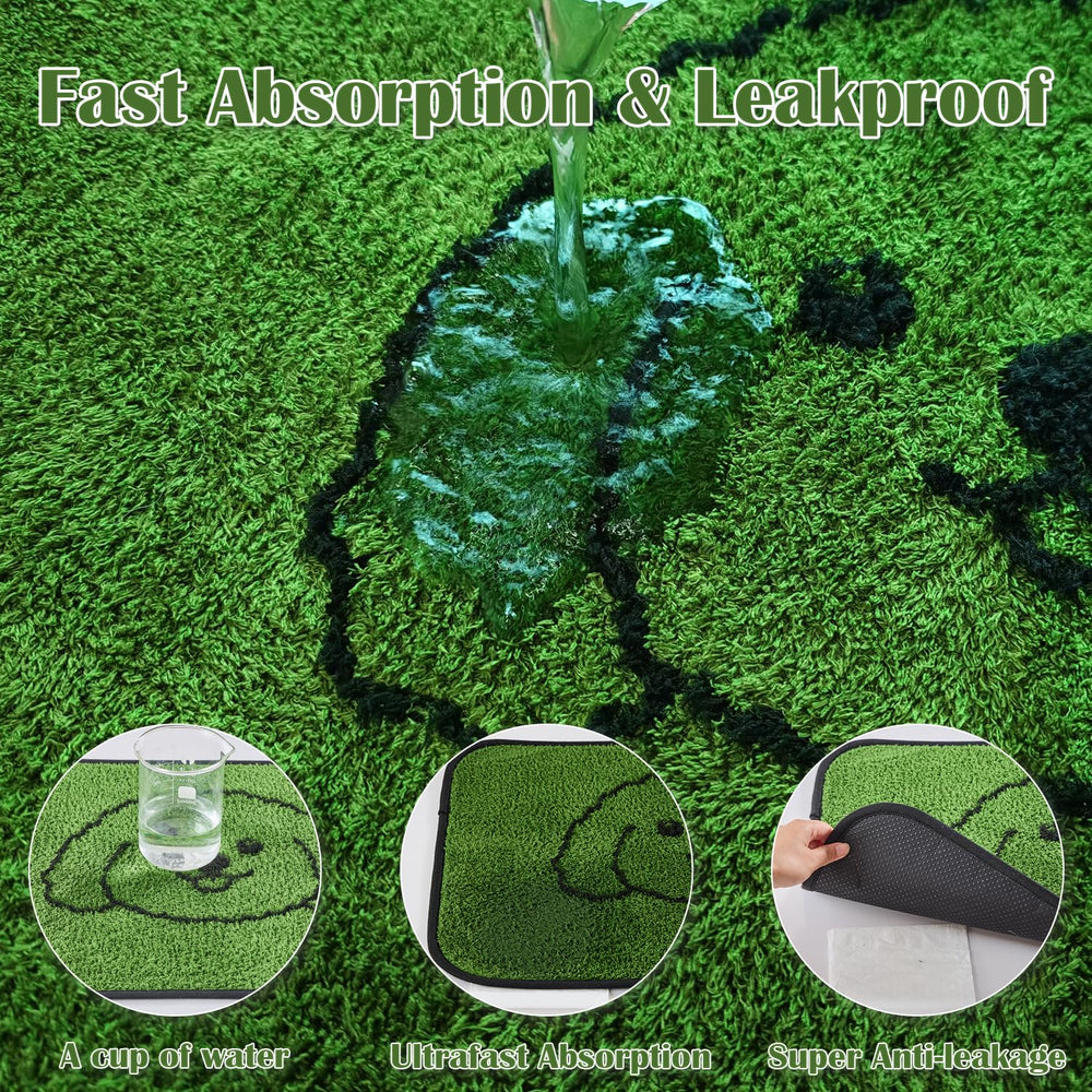 Qeils pattern-closeup shows absorbent surface for quick soaking.