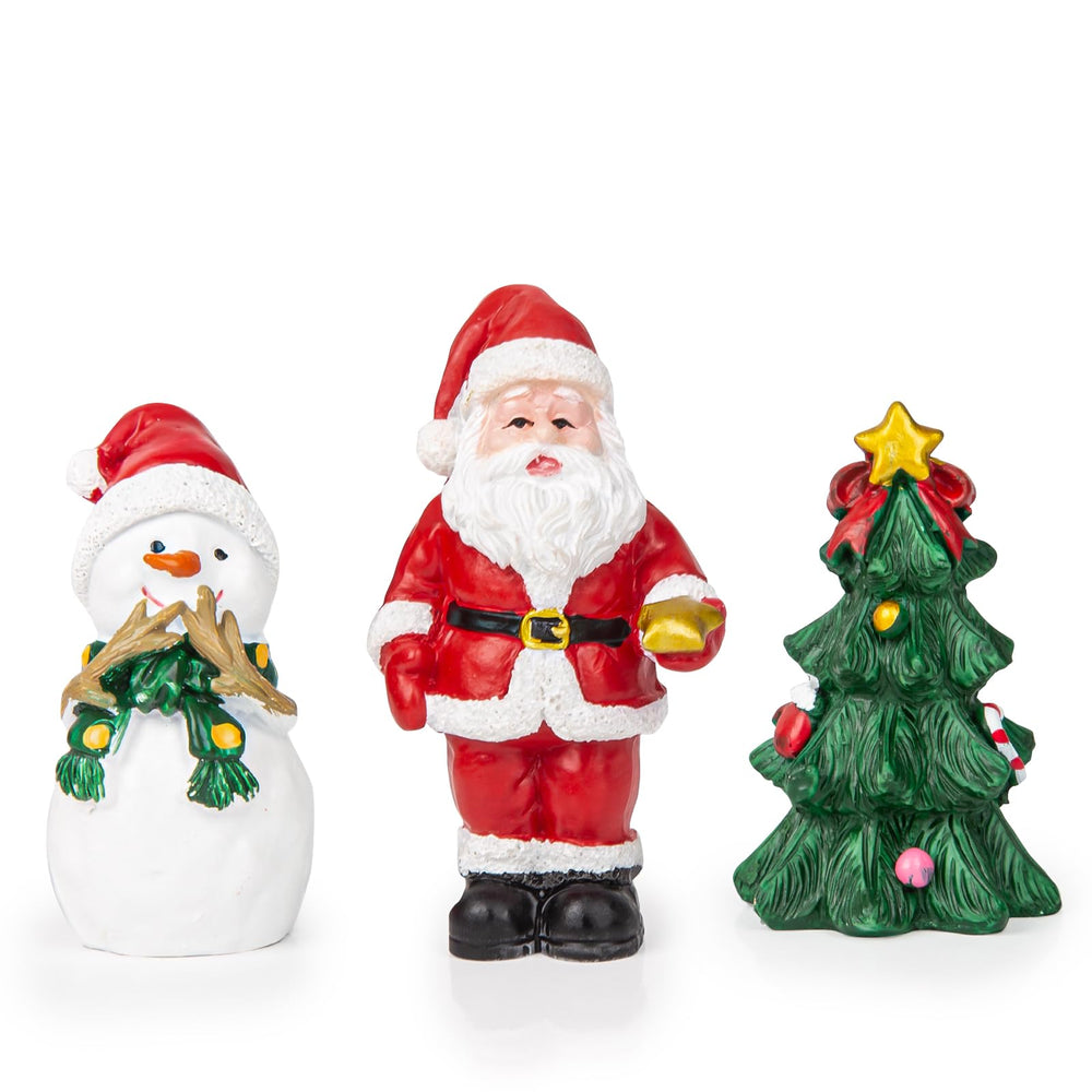QEQEKAKA Christmas tree decor for the fish tank adds festive charm without impacting water quality.