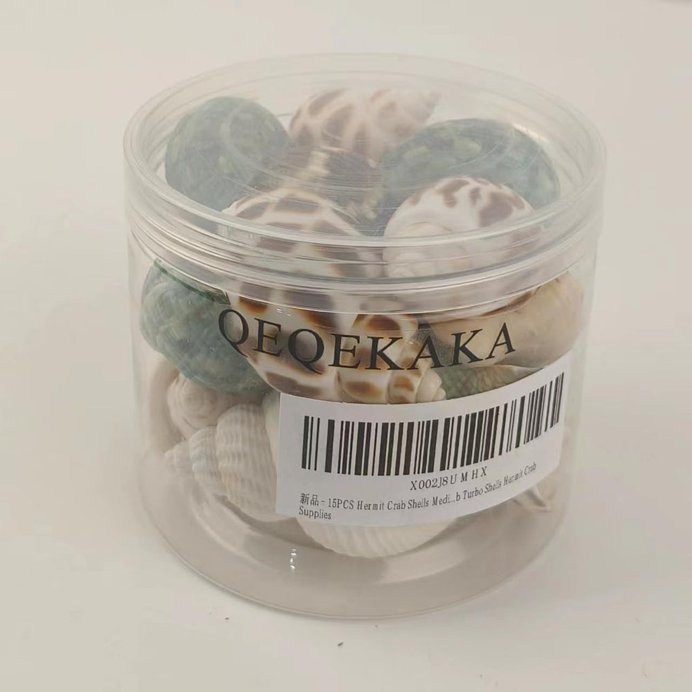 QEQEKAKA six-type shell pack with assorted openings for hermits.
