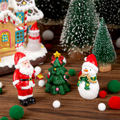 QEQEKAKA snowman decor provides a playful holiday focal point for your aquarium.