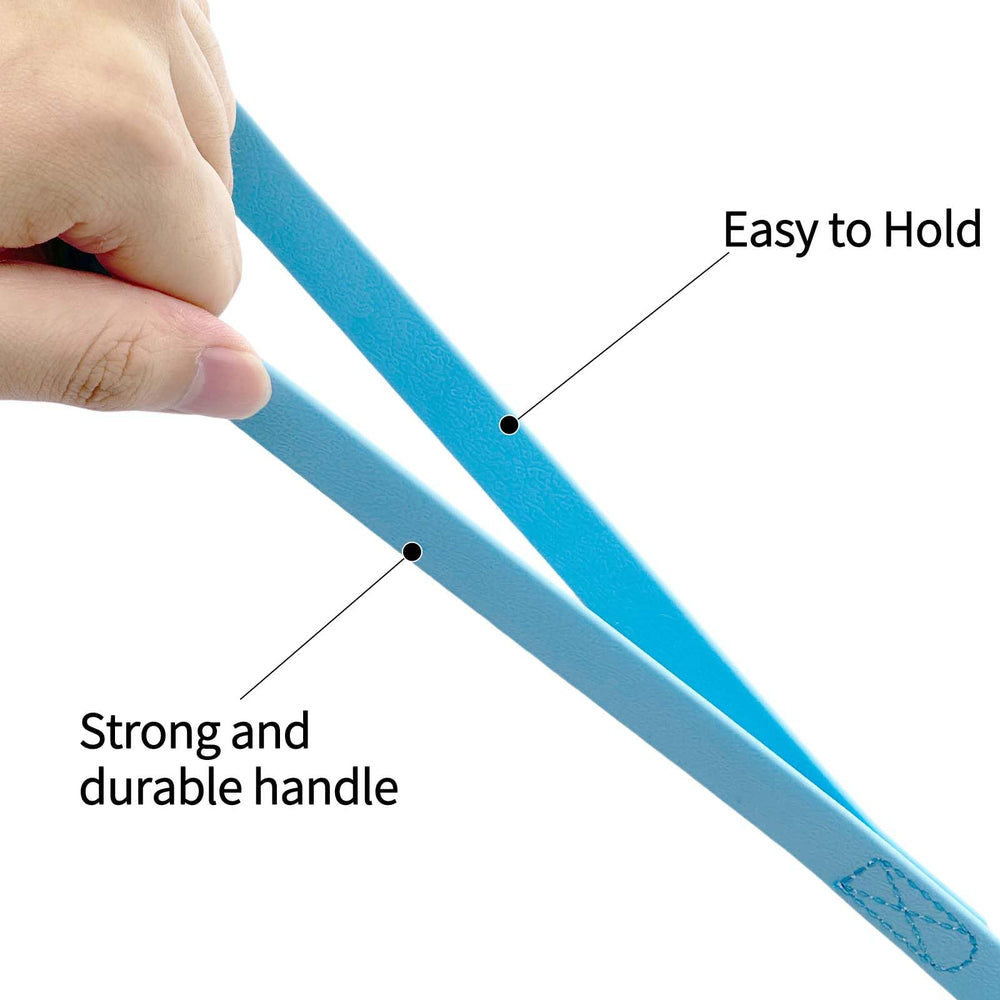 Qiaosite long leash in color options—black, blue, green—helps find the perfect match.