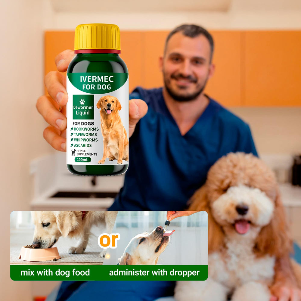 QIFEISHANKA lvermect first-dose guide image highlights repeat-after-7-days dosing.