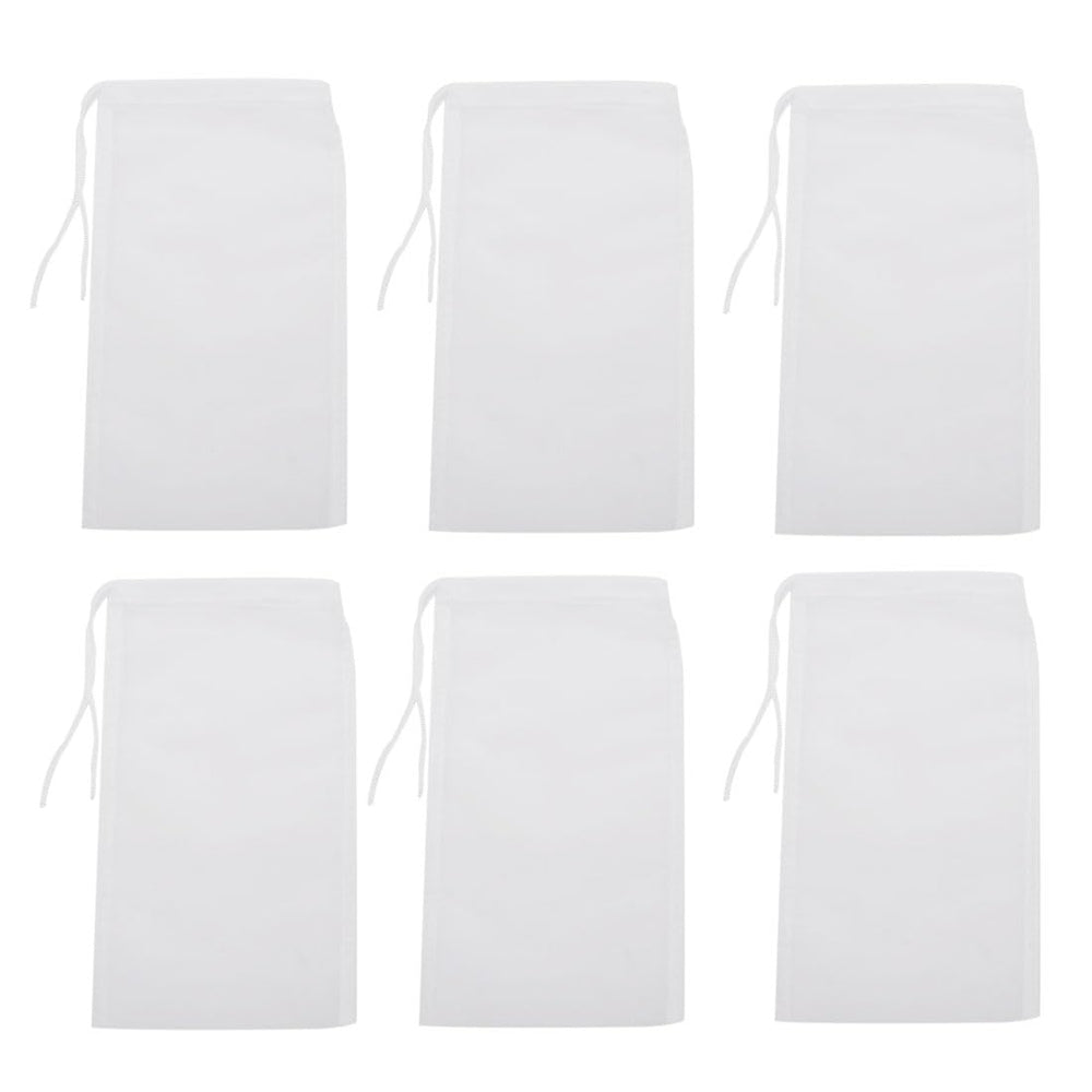 QIHYCUF fine media bag 6-pack front view improves filtration organization.