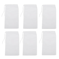 QIHYCUF fine media bag 6-pack front view improves filtration organization.