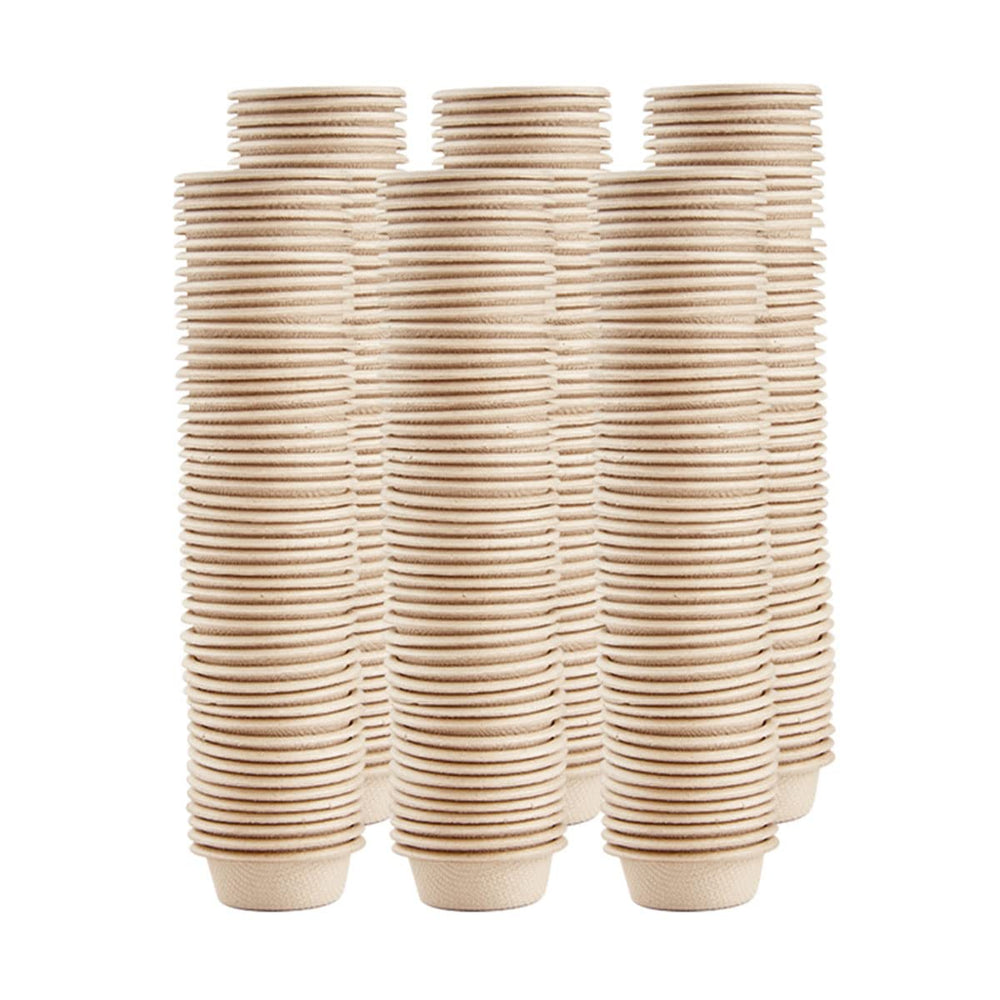 QIHYCUF natural-feeding-cups 300pack show tidy meals for small reptiles.