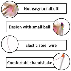 Qiifaiikooii cat-toy-bell-feature attracts attention and invites longer play sessions