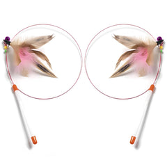 Qiifaiikooii cat-toys-interactive-2pcs for engaging play and exercise indoors