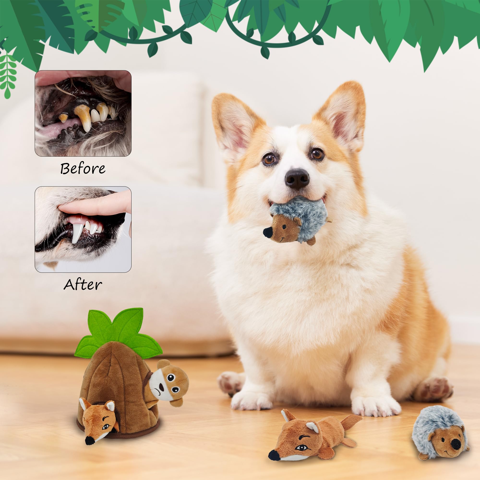 Qiiiiian Fox inside toy offers varied shapes for varied play styles