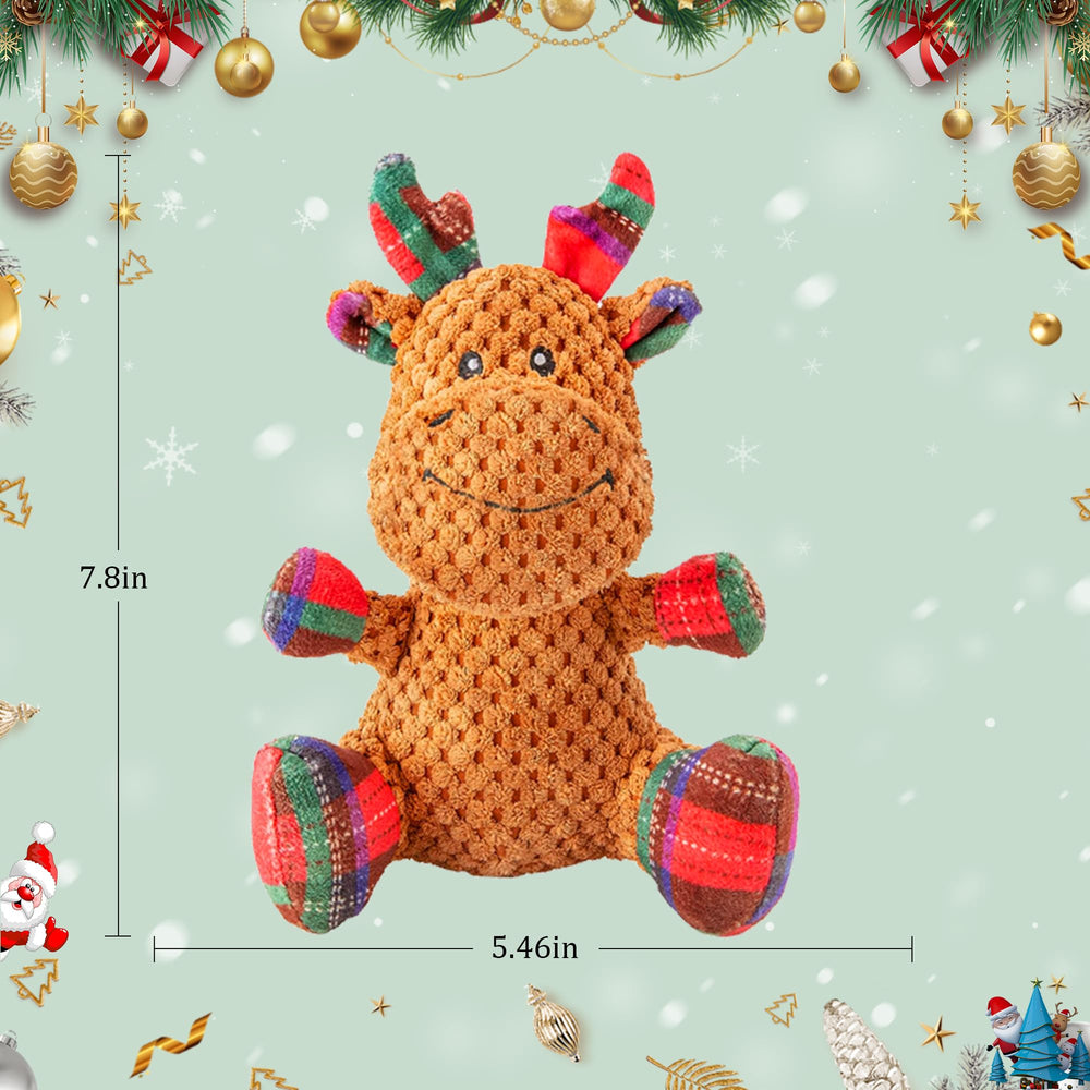 Qiiiiian squeaky-crinkle dog toy demonstrates engaging sounds that spark curiosity.