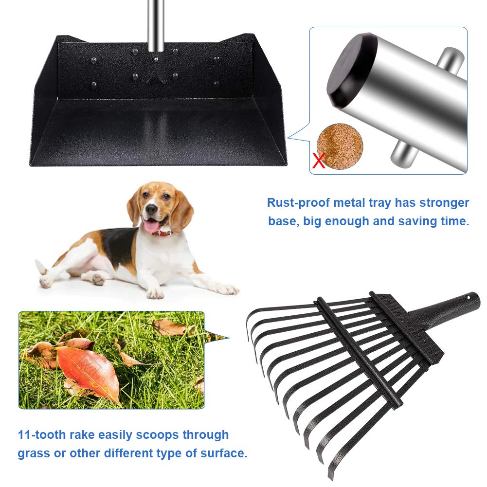 QiMH detachable 3-section handle for easy storage