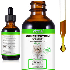 Qing Yo Cat Constipation Relief dropper enables easy dosing and gentle support.