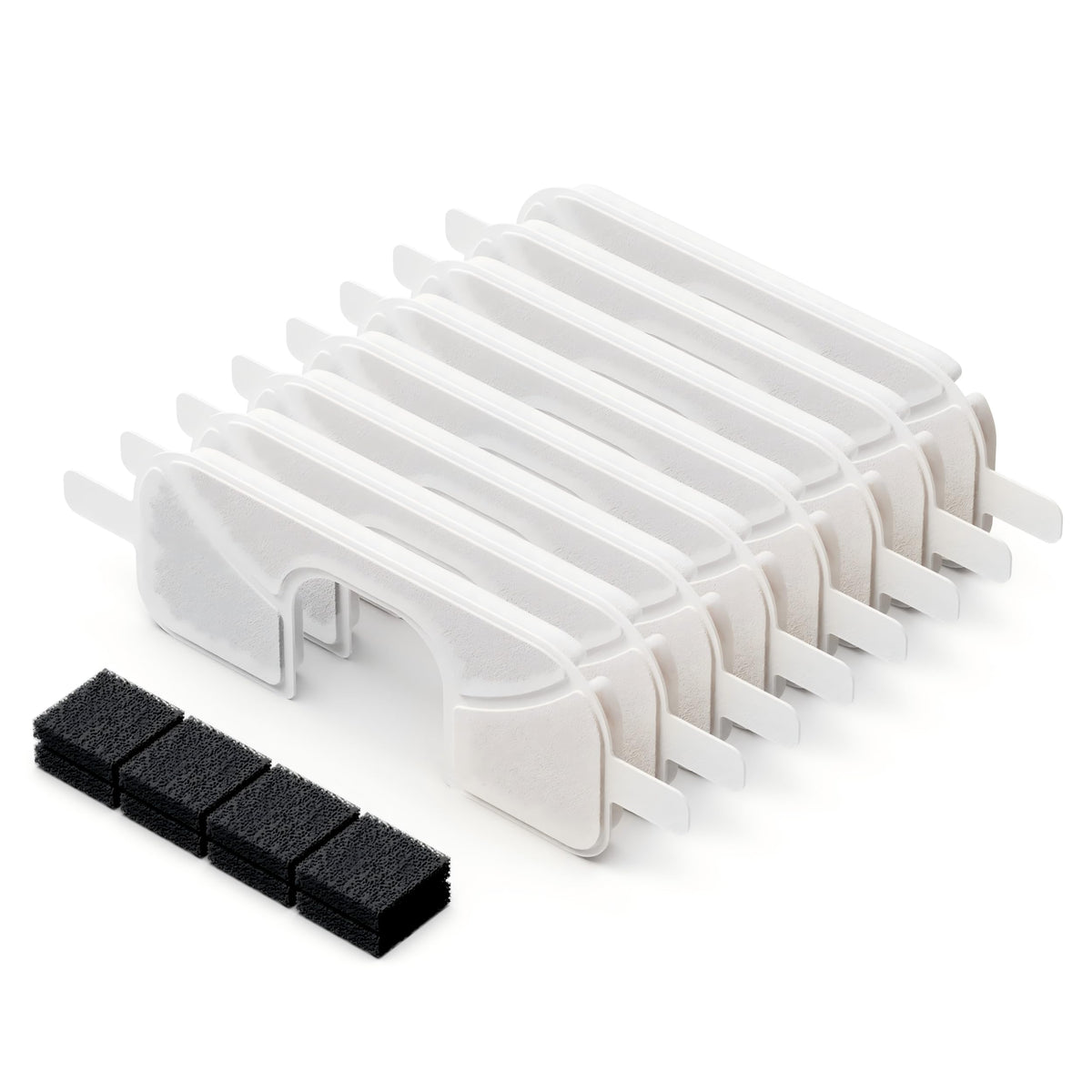 Qinliy Q108 replacement filters 8-pack for fresher-tasting water for pets