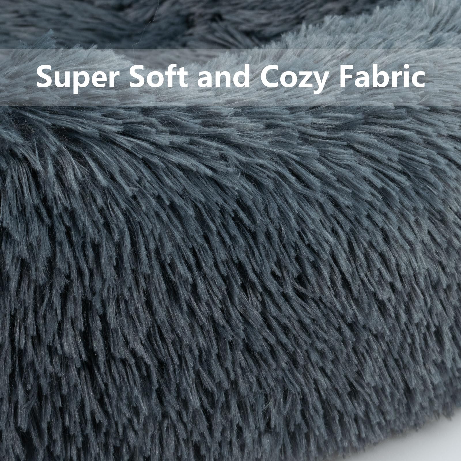 Qinxuepet raised edge design offers neck support during naps.