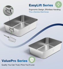 Qiuma large cat litter box top view shows spacious interior for comfort.