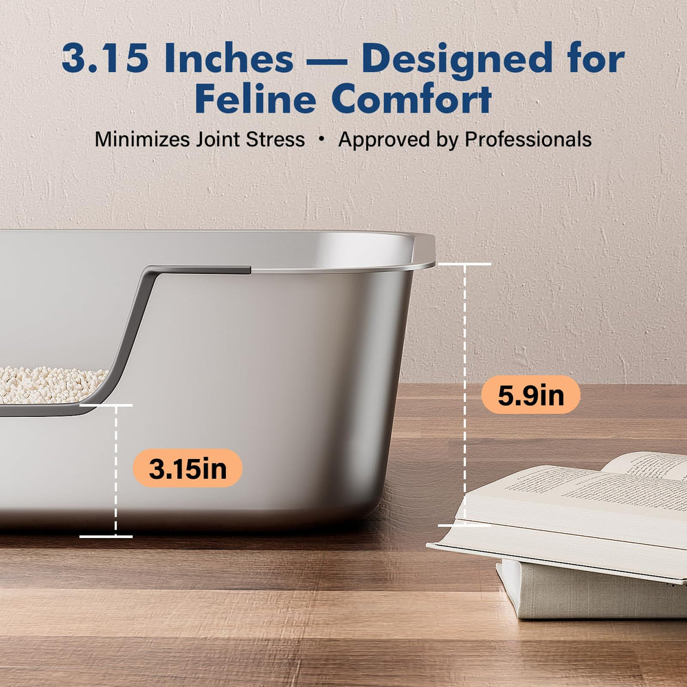 Qiuma four-size range highlights fit for small to multi-cat households.
