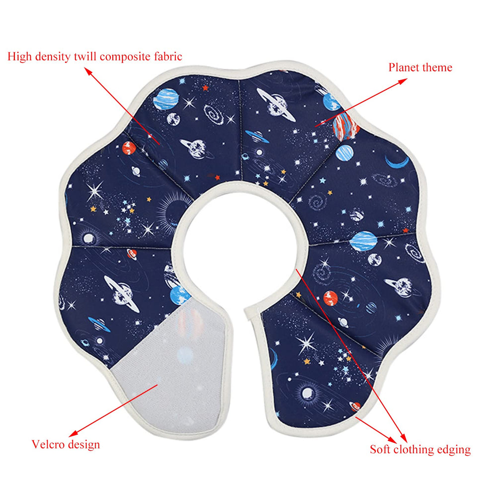 QIYADIN recovery collar adjustable Velcro fit for secure wear