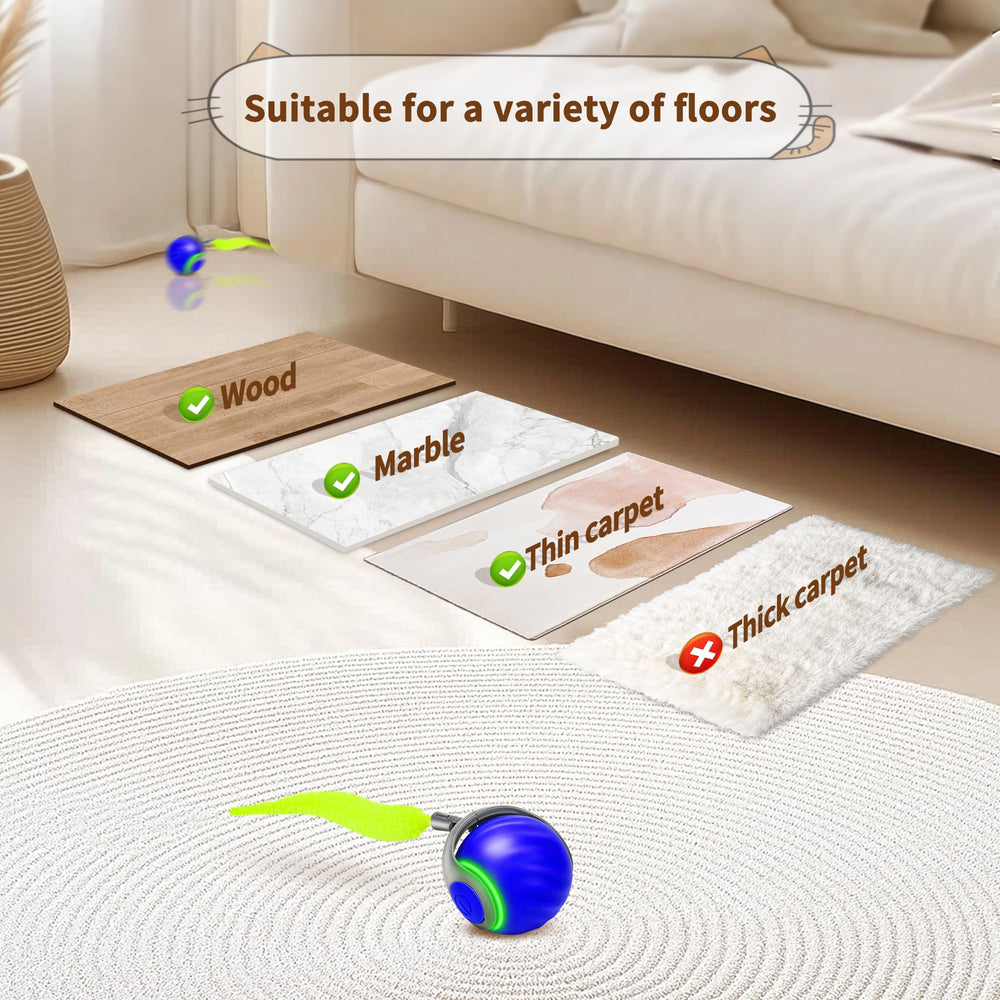 QKOQKO blue bite-resistant materials endure claws and rough play.